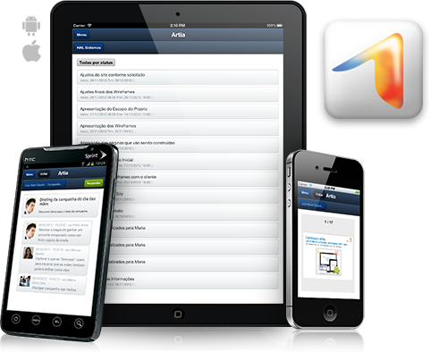 Artia Application for Smartphone and Tablet