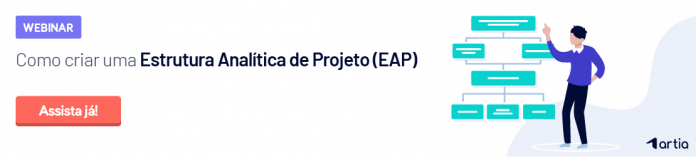 Webinard criando uma EAP- estrutura analítica de projeto