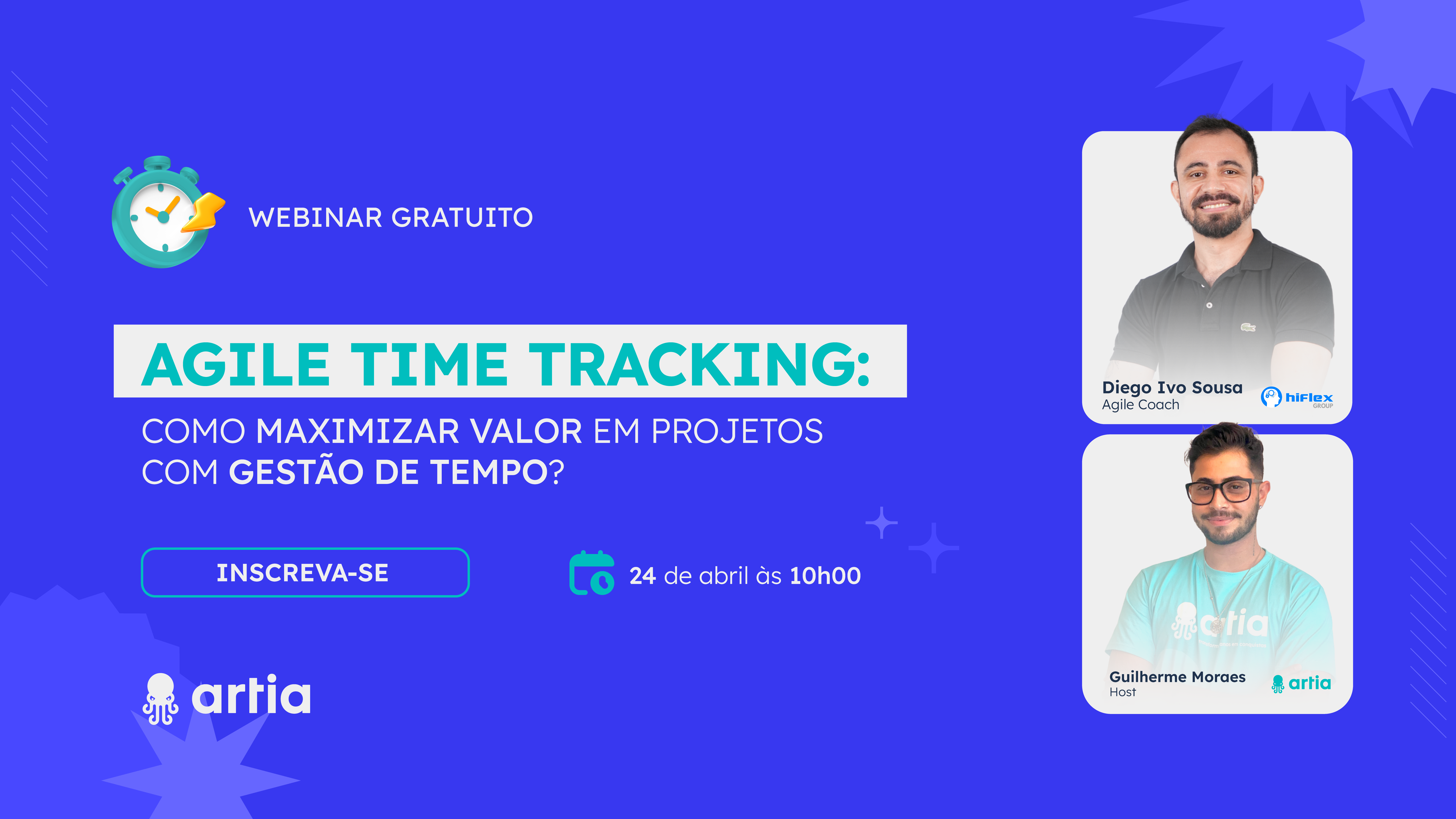 [Webinar] Agile Time Tracking: como maximizar valor em projetos com gestão de tempo?