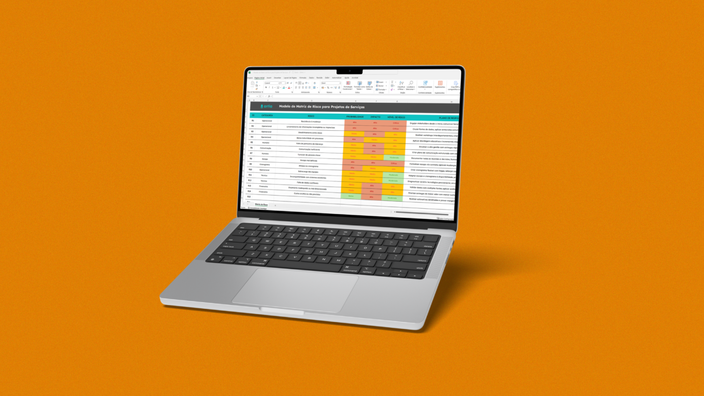 Matriz de risco para projetos de serviços (download gratuito)