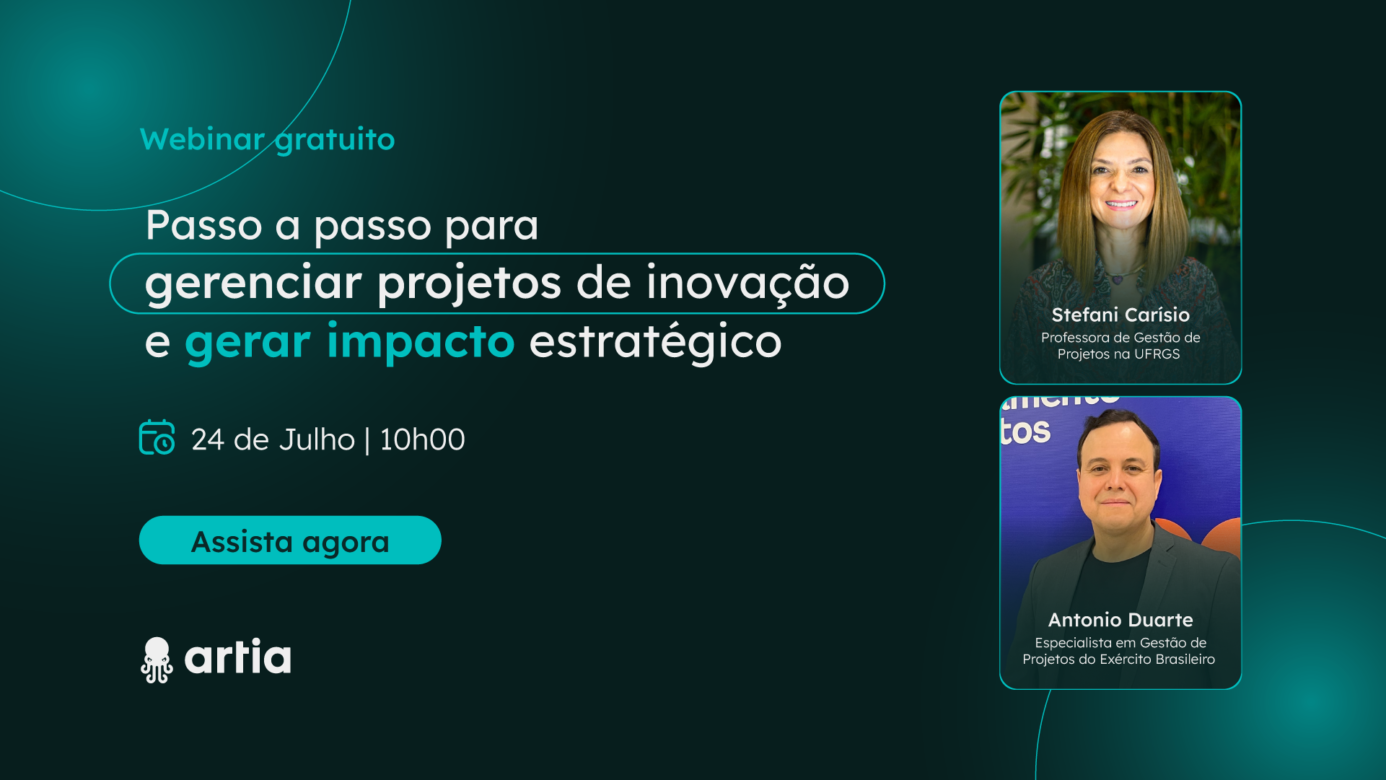 [Webinar] Passo a passo para gerenciar projetos de inovação e gerar impacto estratégico