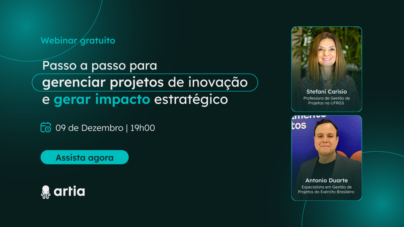 [Webinar] Passo a passo para gerenciar projetos de inovação e gerar impacto estratégico