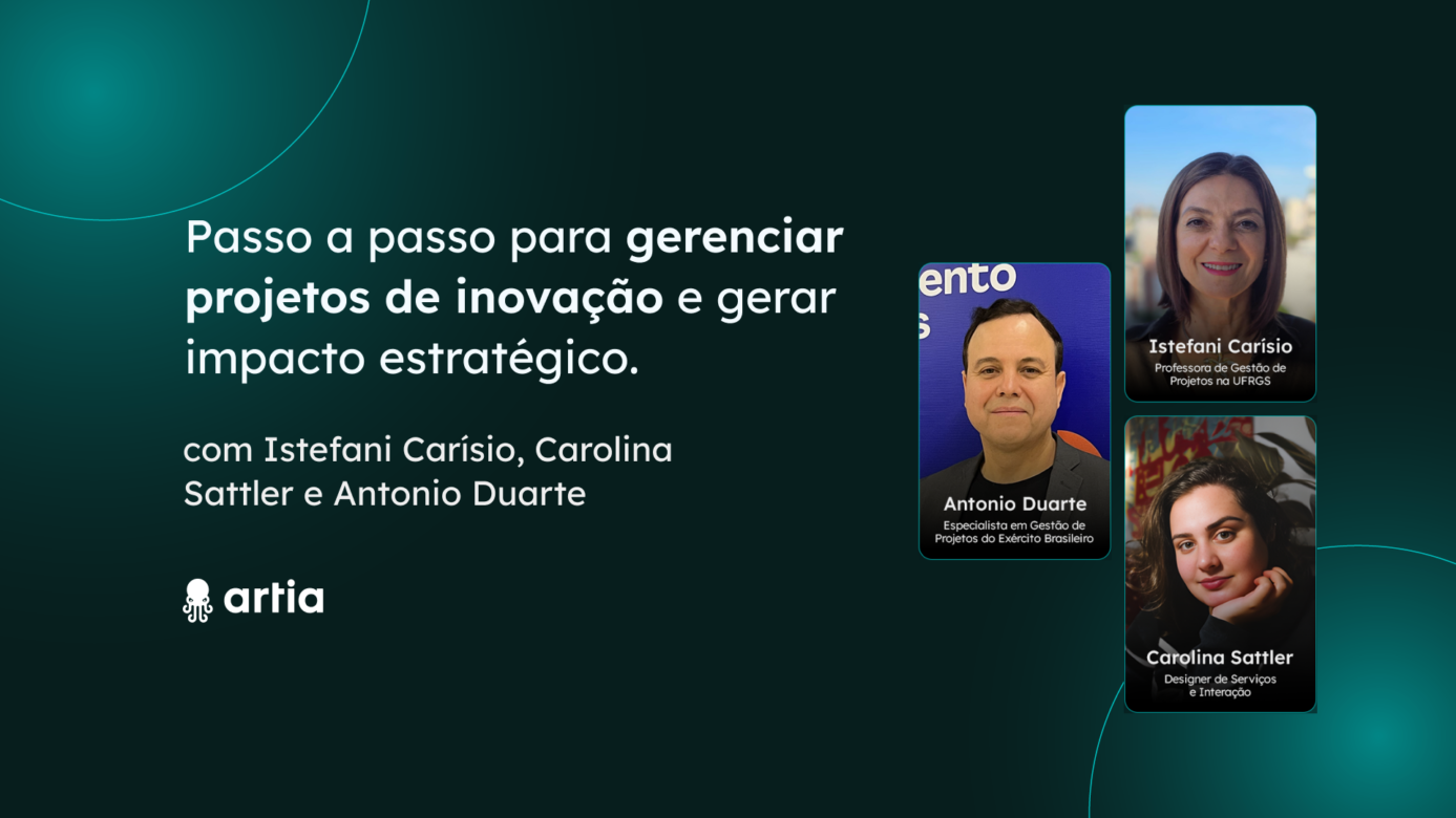 [Webinar] Passo a passo para gerenciar projetos de inovação e gerar impacto estratégico