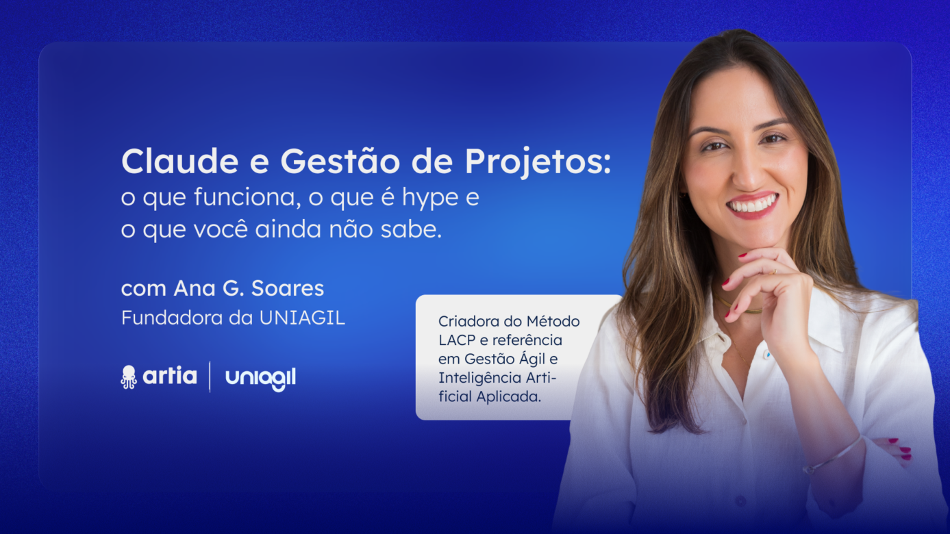 [Webinar] Claude e gestão de projetos: o que funciona, o que é hype e o que você ainda não sabe